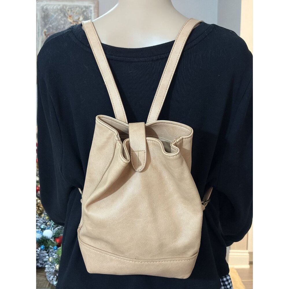 Universal Thread Tan Small Backpack - image 3